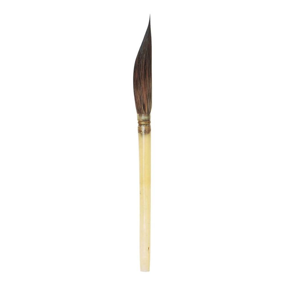 Da Vinci Kazan Sincap Kılı Yan Kesik Kılıç Çini Seramik Porselen Kestirme Fırçası Seri 604 No:3/0