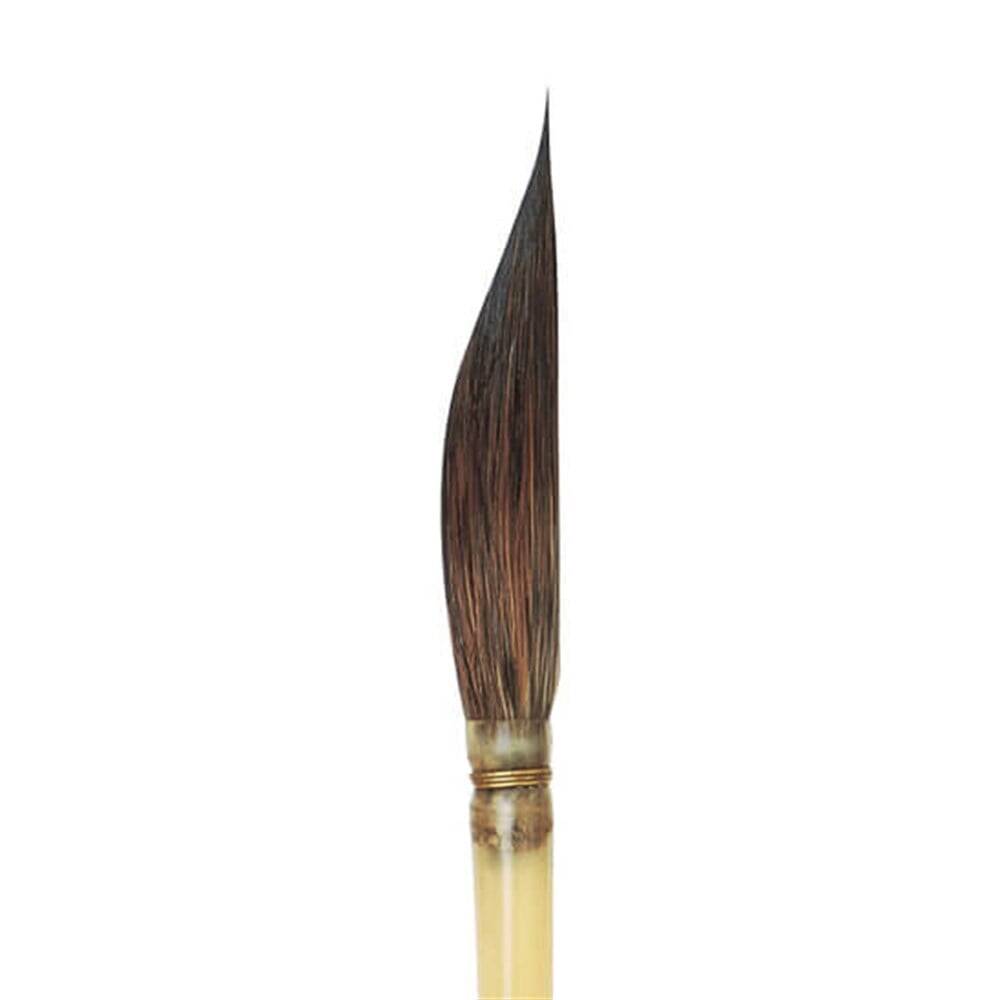 Da Vinci Kazan Sincap Kılı Yan Kesik Kılıç Çini Seramik Porselen Kestirme Fırçası Seri 604 No:3/0