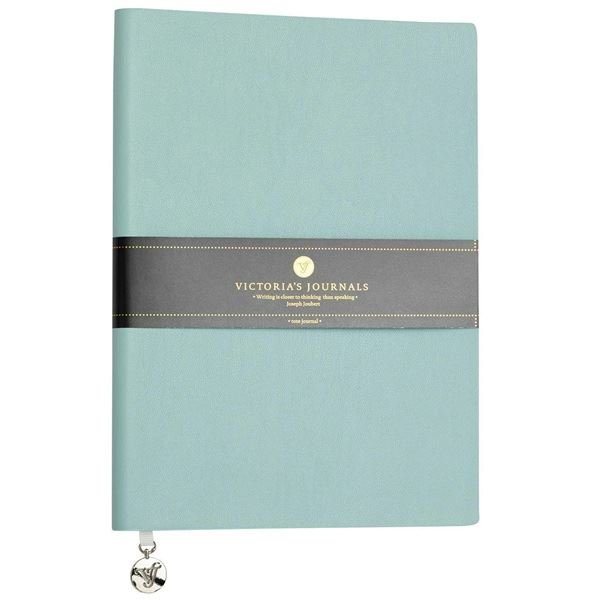 Victoria's Journals Smyth Classic Esnek Kapak Çizgili Defter A5 80 gr 96 Yaprak Mavi