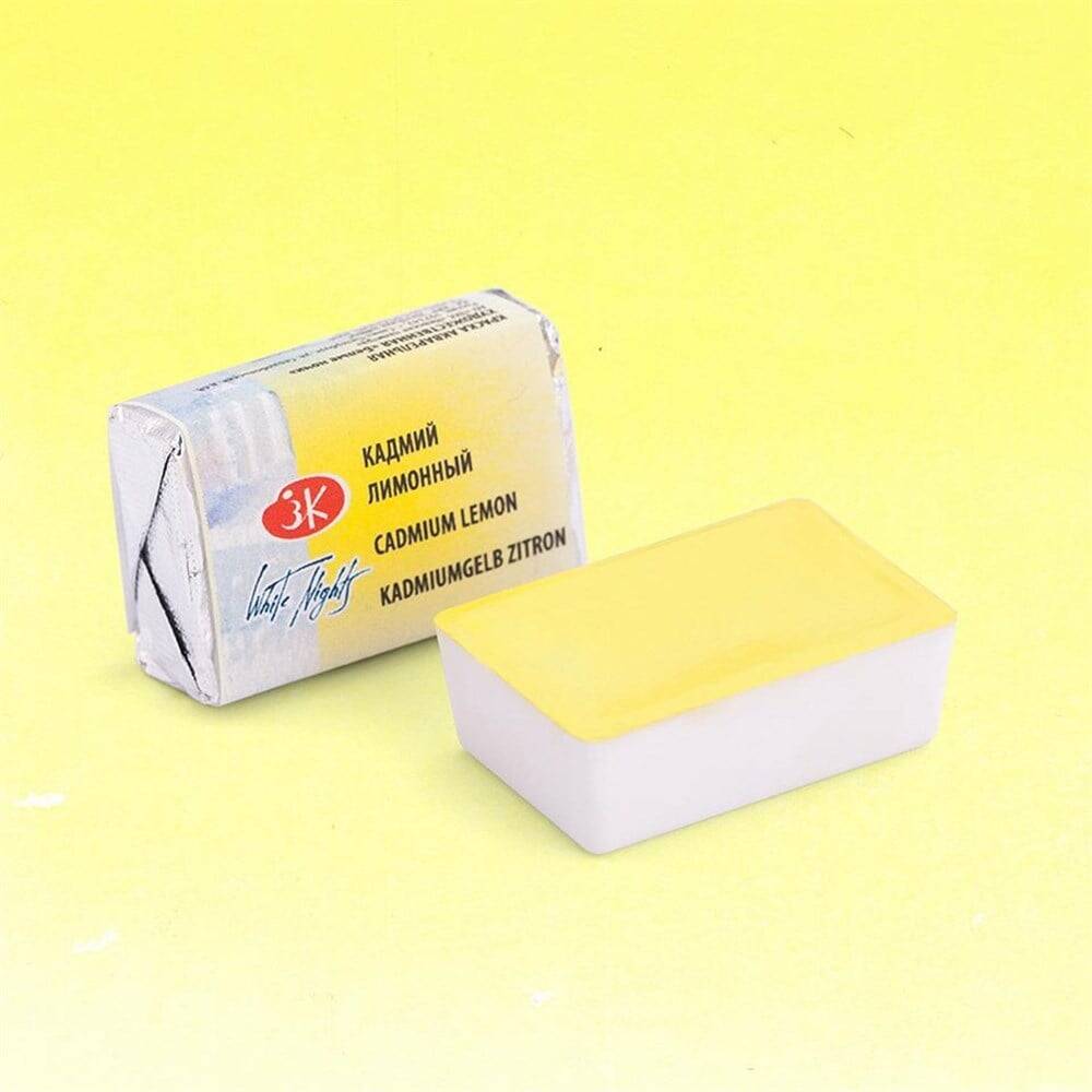 St. Petersburg White Nights 1/1 Tam Tablet Sulu Boya 203 Cadmium Lemon