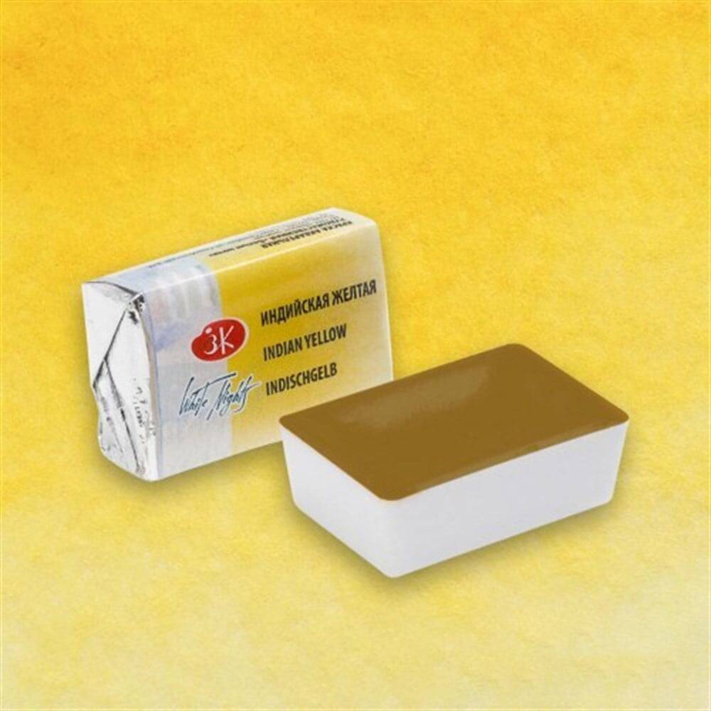 St. Petersburg White Nights 1/1 Tam Tablet Sulu Boya 228 Indian Yellow