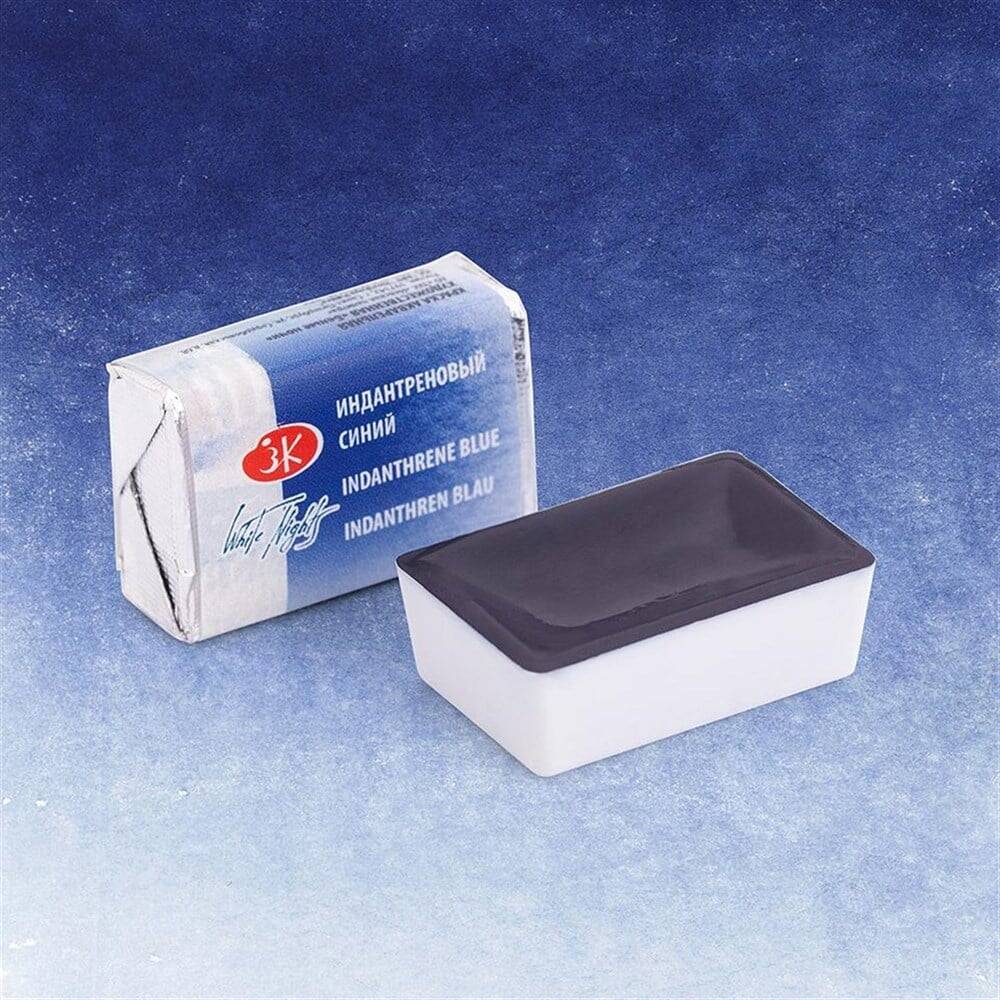St. Petersburg White Nights 1/1 Tam Tablet Sulu Boya 524 Indanthrene Blue