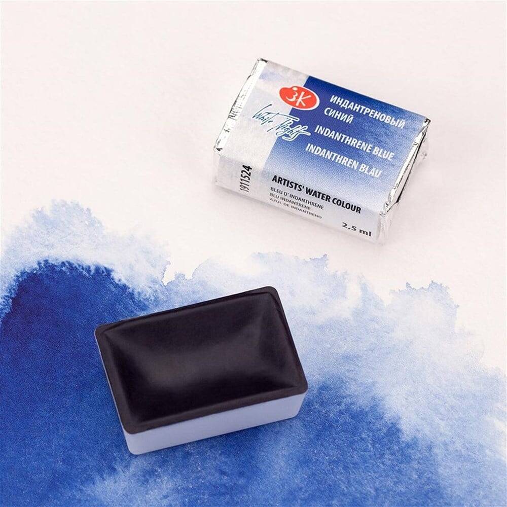 St. Petersburg White Nights 1/1 Tam Tablet Sulu Boya 524 Indanthrene Blue