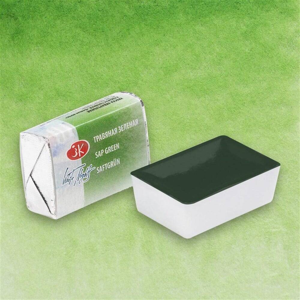 St. Petersburg White Nights 1/1 Tam Tablet Sulu Boya 716 Sap Green