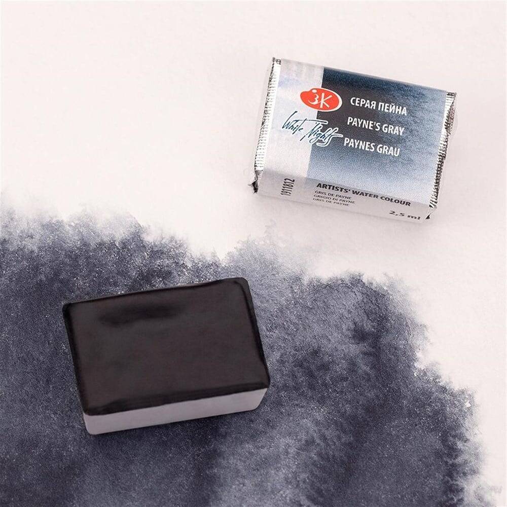 St. Petersburg White Nights 1/1 Tam Tablet Sulu Boya 812 PayneS Gray