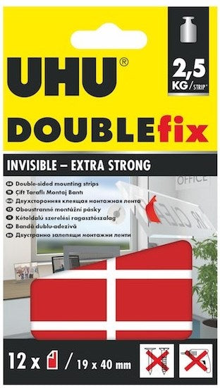 Uhu Doublefix Çift Taraflı Montaj Bantı 19x40 mm