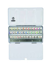 Schmincke Akademie Aquarell Metal Kutu Sulu Boya Seti 36 X Yarım Tablet 75762