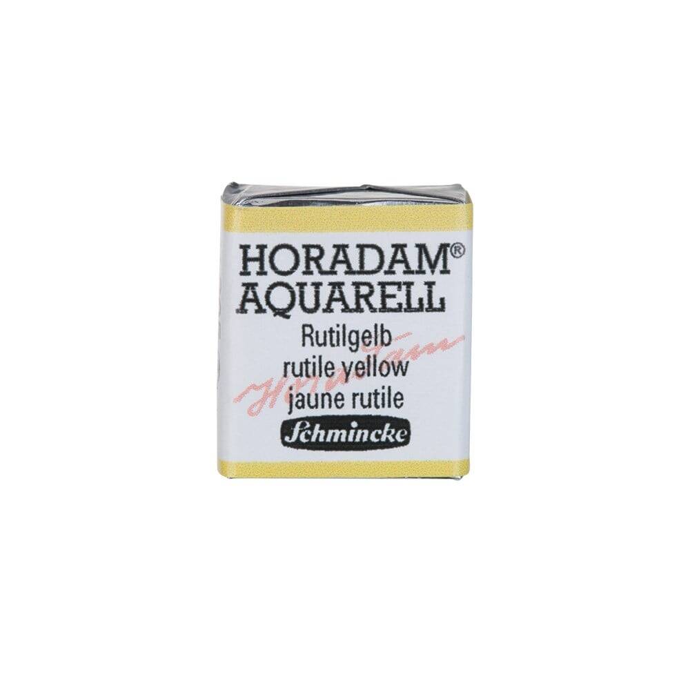 Schmincke Horadam Aquarell Artist Sulu Boya Rutile Yellow 1/2 Tab.
