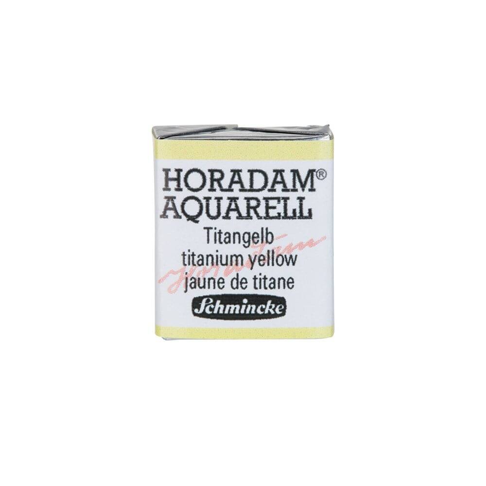 Schmincke Horadam Aquarell Artist Sulu Boya Titanium Yellow 1/2 Tab.