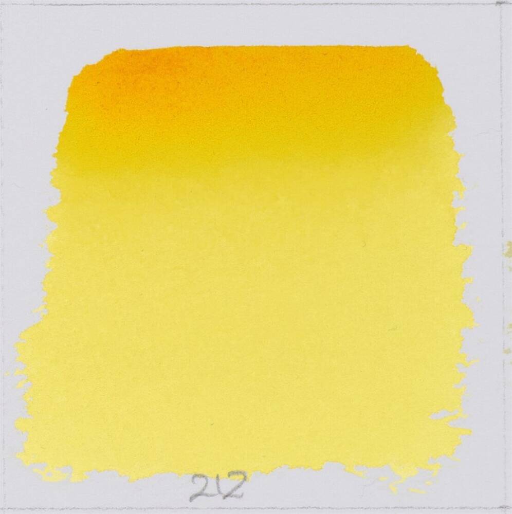 Schmincke Horadam Aquarell Artist Sulu Boya Chrome Yellow Light, No Lead 1/2 Tab.