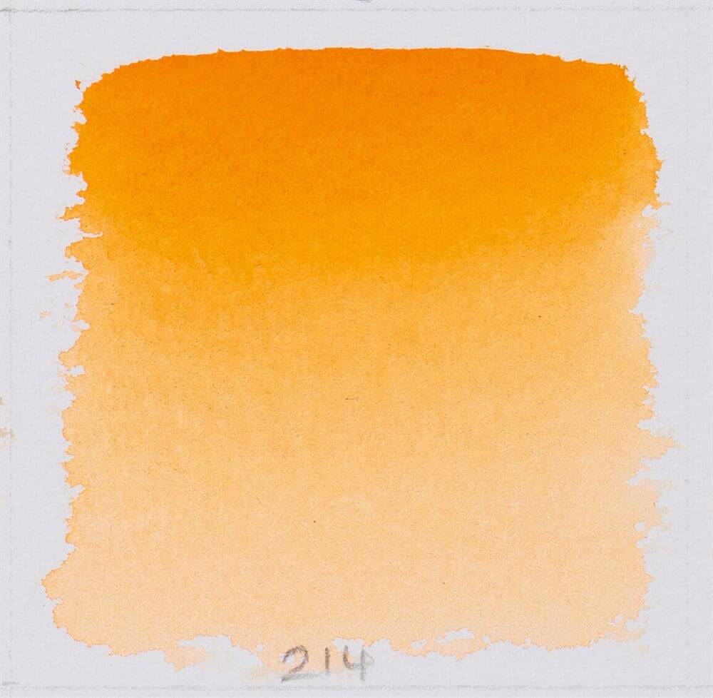 Schmincke Horadam Aquarell Artist Sulu Boya Chrome Orange, No Lead 1/2 Tab.