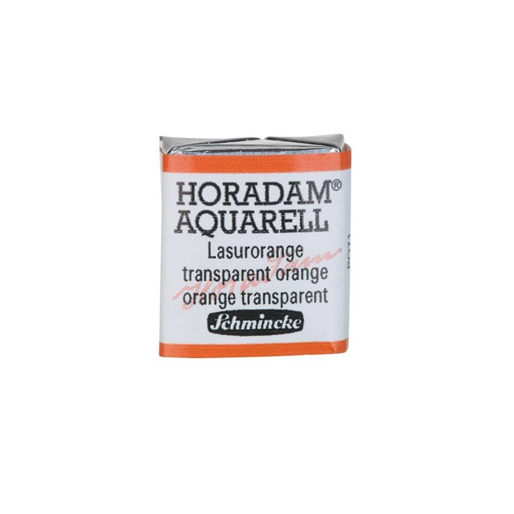 Schmincke Horadam Aquarell Artist Sulu Boya Translucent Orange 1/2 Tab.