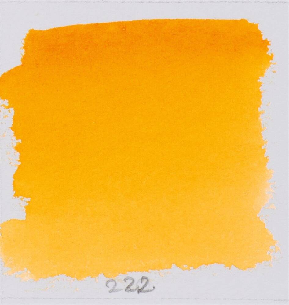 Schmincke Horadam Aquarell Artist Sulu Boya Yellow Orange 1/2 Tab.