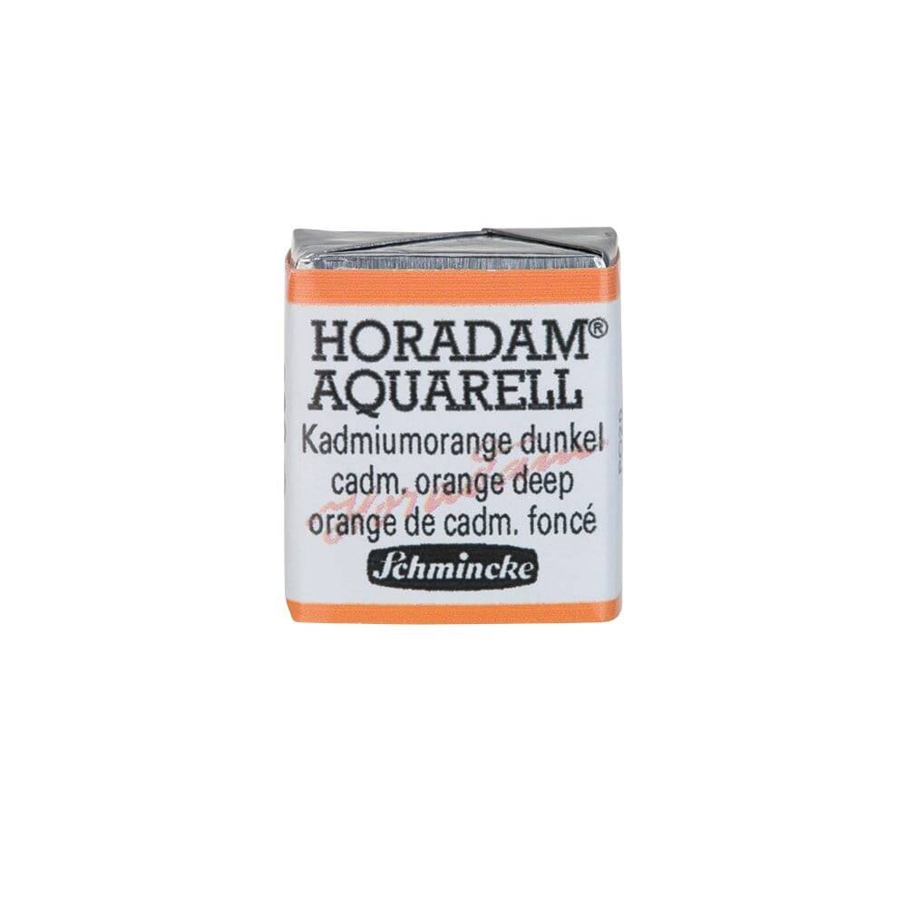 Schmincke Horadam Aquarell Artist Sulu Boya Cadmium Orange Deep 1/2 Tab.
