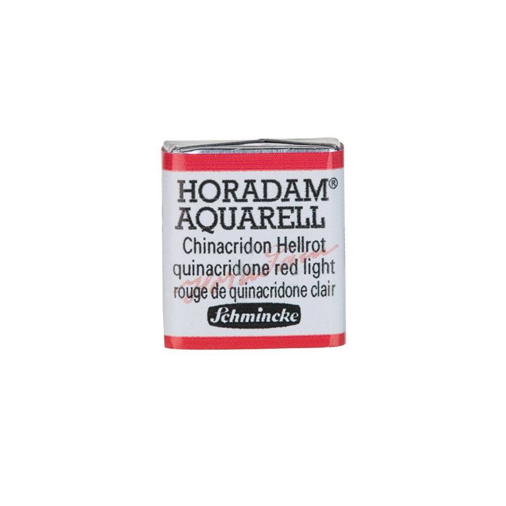 Schmincke Horadam Aquarell Artist Sulu Boya Quinacridone Red Light 1/2 Tab.