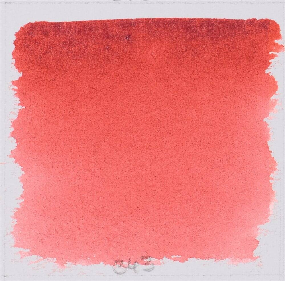 Schmincke Horadam Aquarell Artist Sulu Boya Quinacridone Red Light 1/2 Tab.