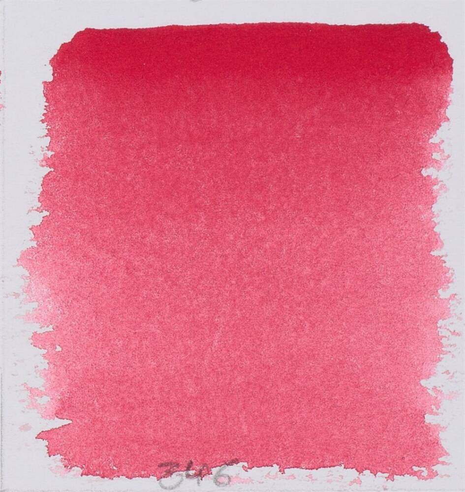 Schmincke Horadam Aquarell Artist Sulu Boya Ruby Red Deep 1/2 Tab.