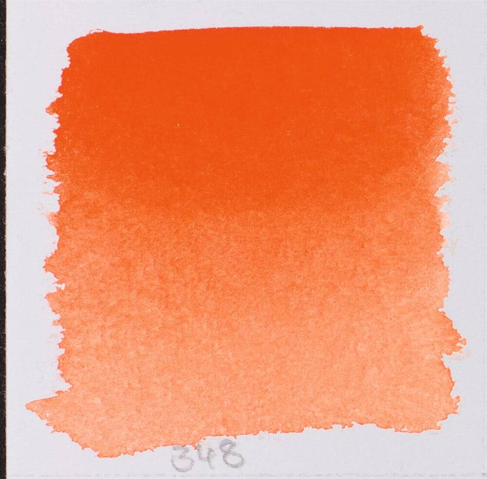 Schmincke Horadam Aquarell Artist Sulu Boya Cadmium Red Orange 1/2 Tab.