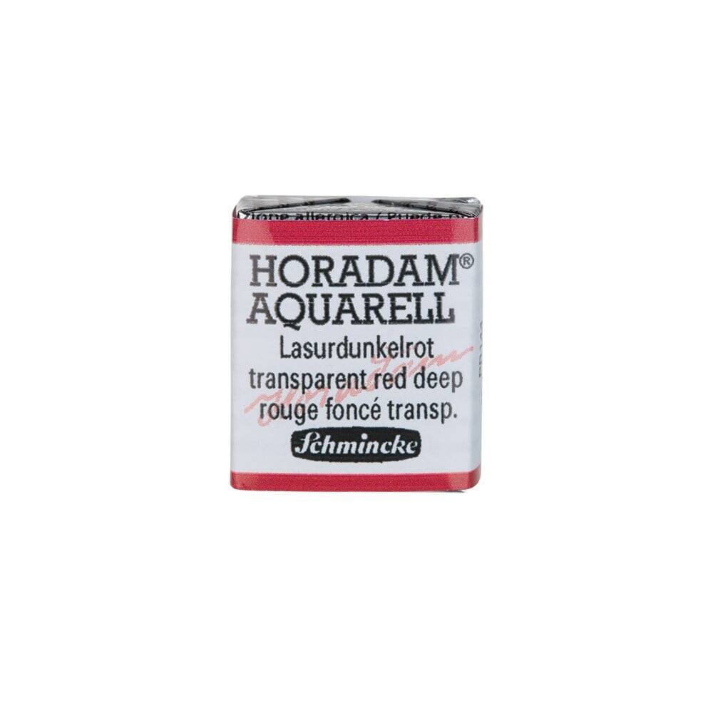 Schmincke Horadam Aquarell Artist Sulu Boya Transparent Red Deep 1/2 Tab.