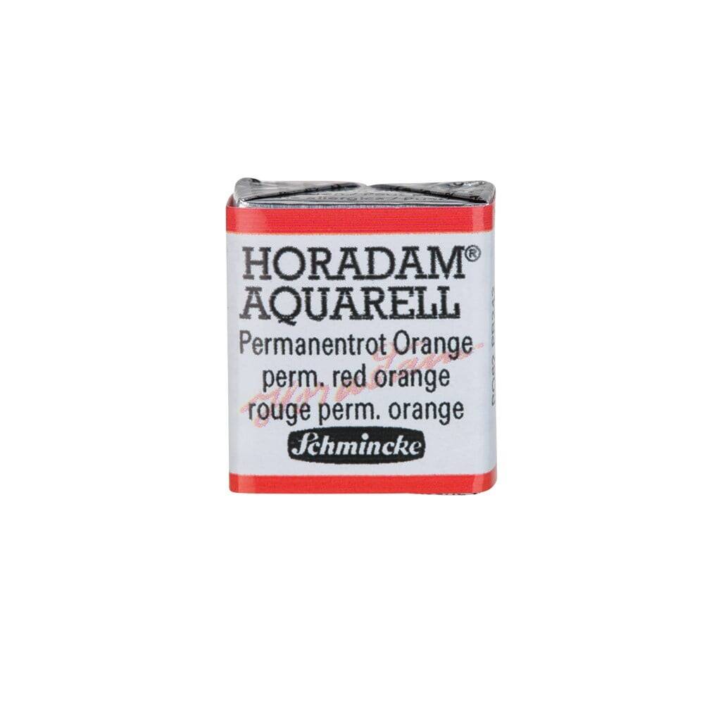 Schmincke Horadam Aquarell Artist Sulu Boya Permanent Red Orange 1/2 Tab.
