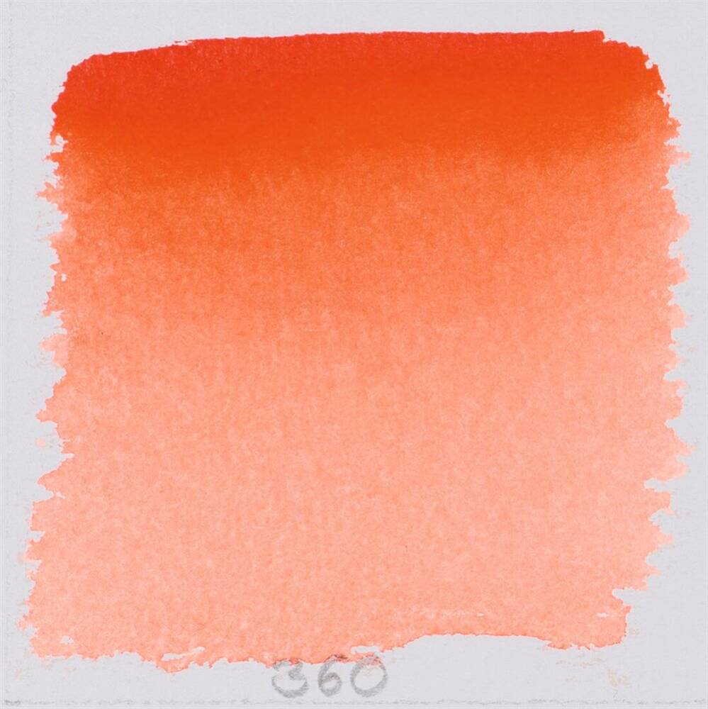 Schmincke Horadam Aquarell Artist Sulu Boya Permanent Red Orange 1/2 Tab.