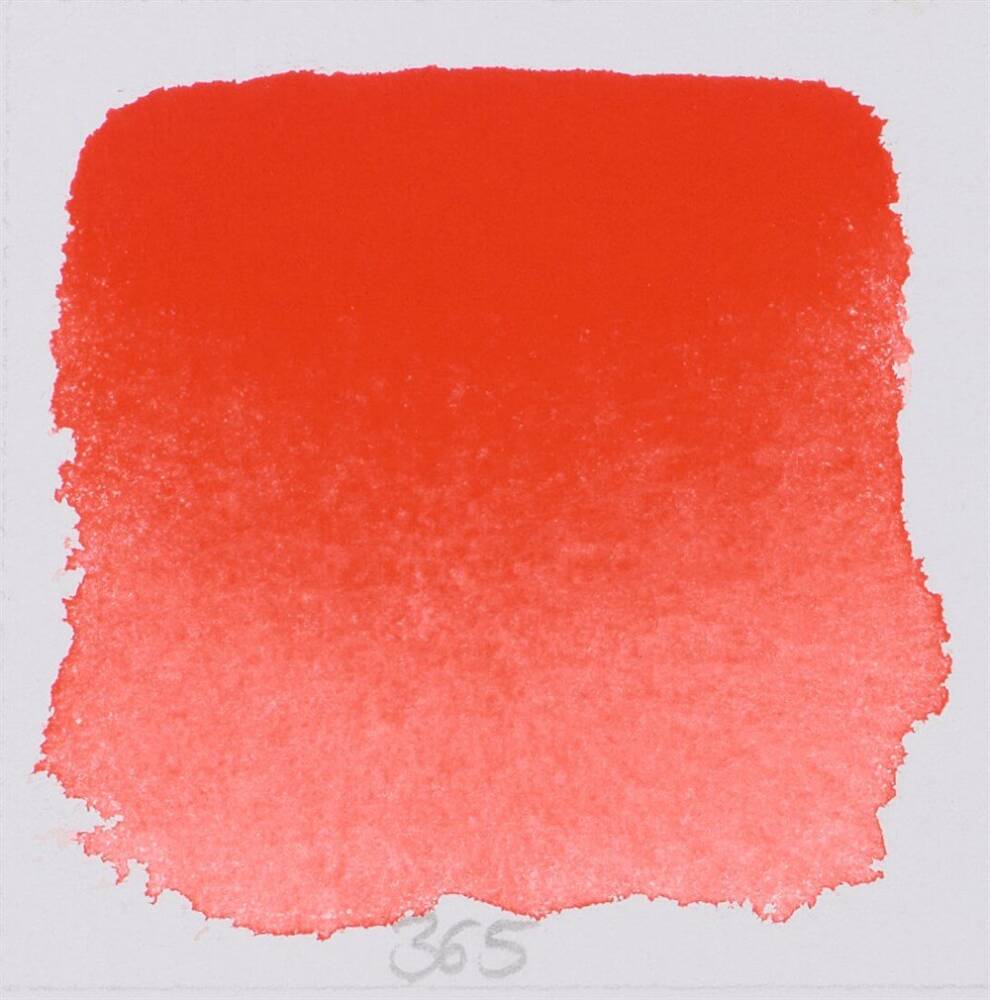Schmincke Horadam Aquarell Artist Sulu Boya Vermilion 1/2 Tab.