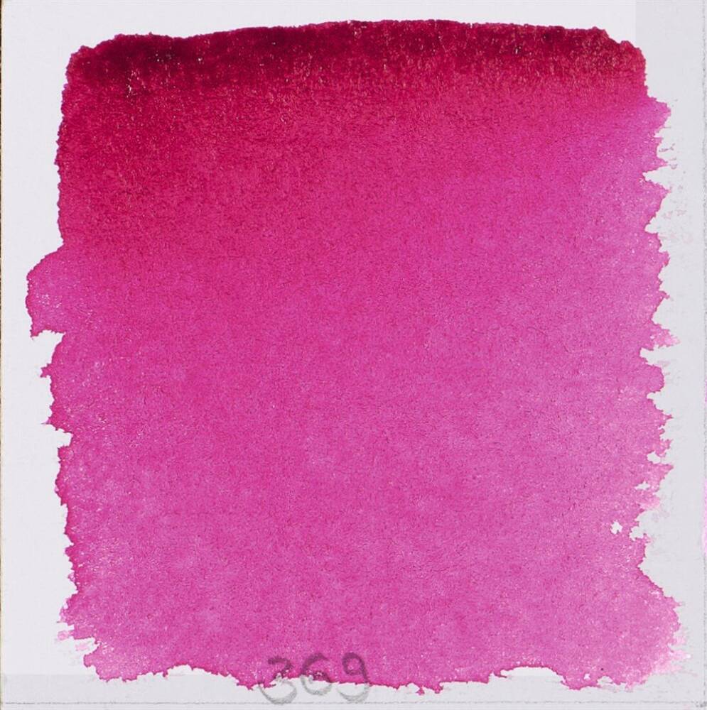 Schmincke Horadam Aquarell Artist Sulu Boya Quinacridone Magenta 1/2 Tab.