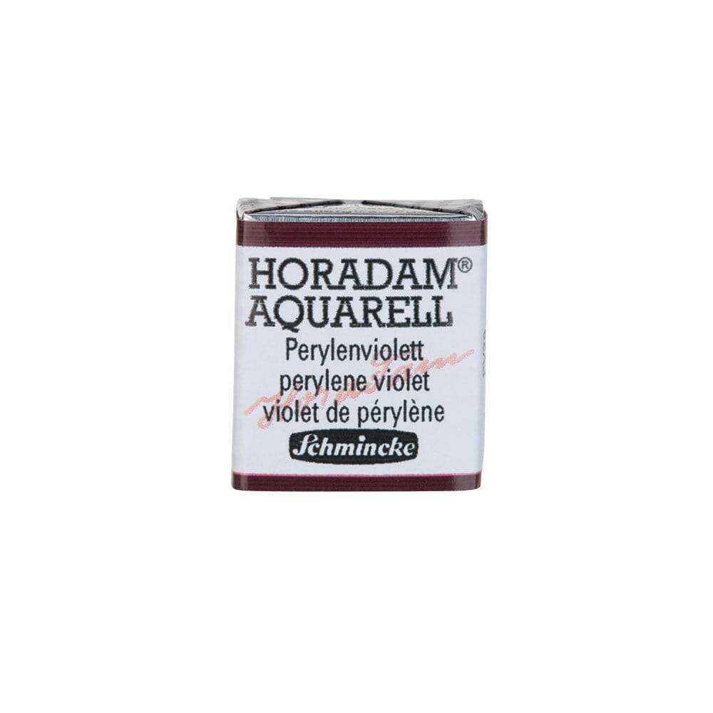 Schmincke Horadam Aquarell Artist Sulu Boya Perylene Violet 1/2 Tab.