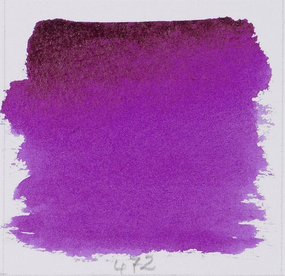 Schmincke Horadam Aquarell Artist Sulu Boya Quinacridone Purple 1/2 Tab.