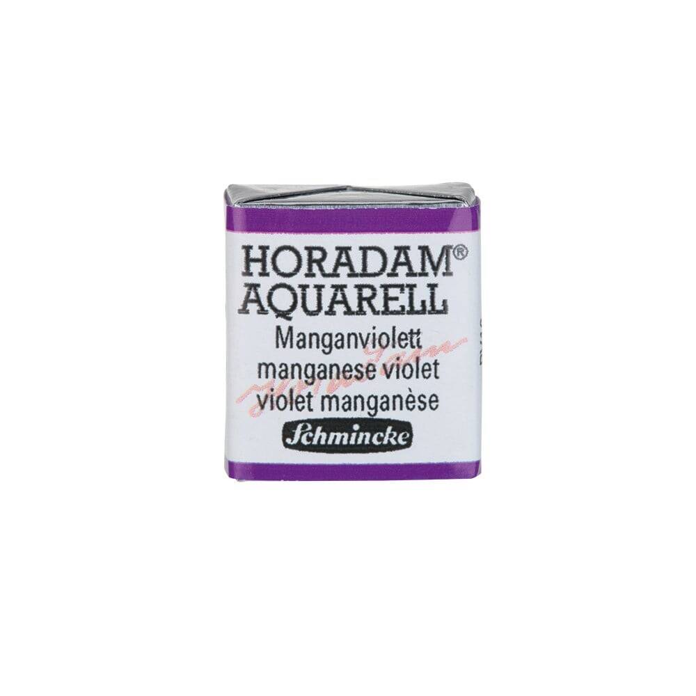 Schmincke Horadam Aquarell Artist Sulu Boya Manganese Violet 1/2 Tab.