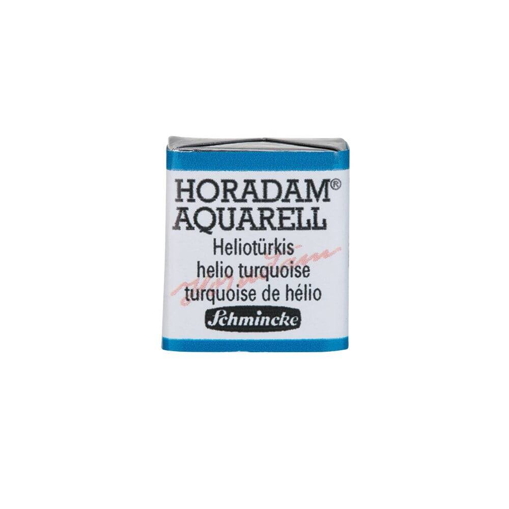 Schmincke Horadam Aquarell Artist Sulu Boya Helio Turquoise 1/2 Tab.