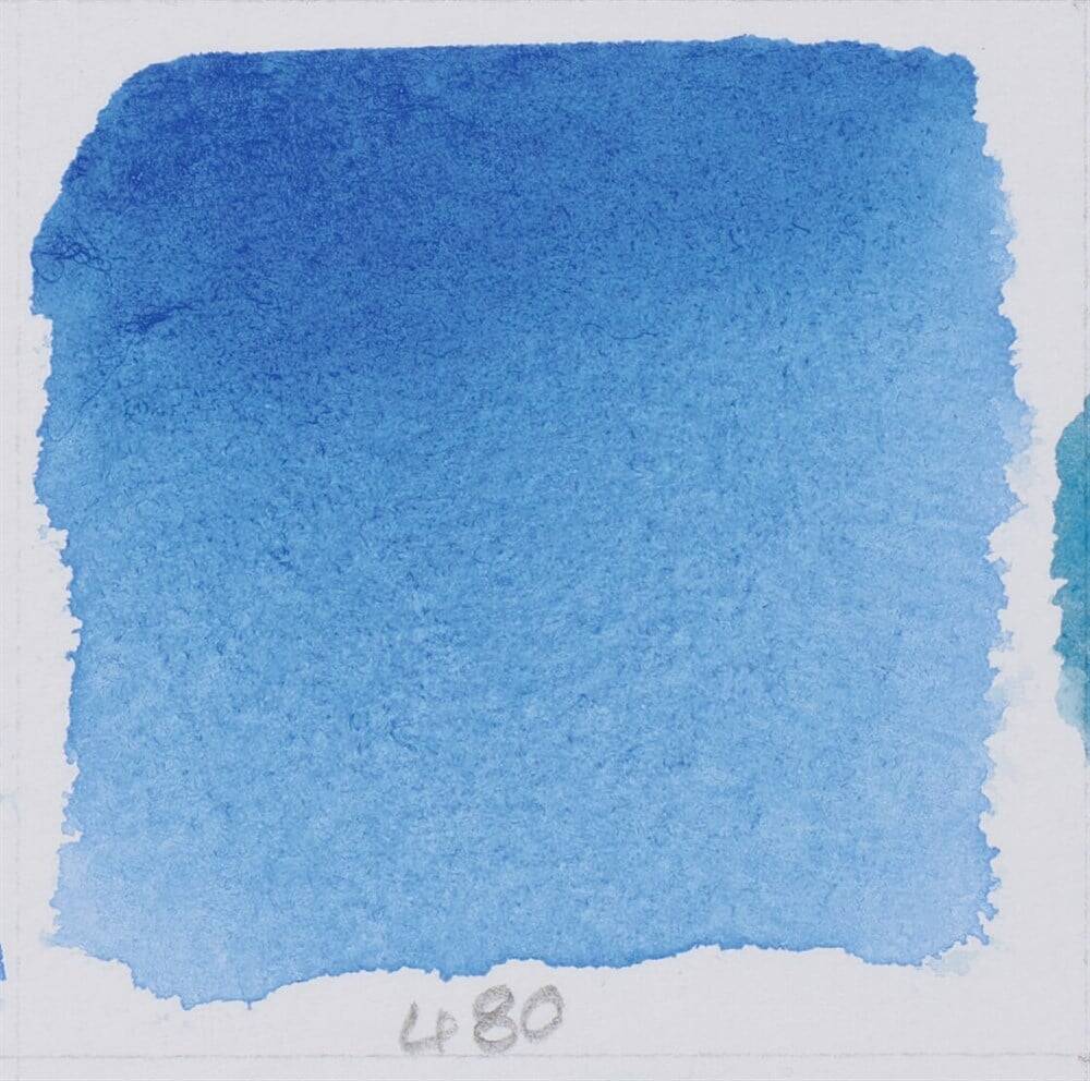 Schmincke Horadam Aquarell Artist Sulu Boya Mountain Blue 1/2 Tab.