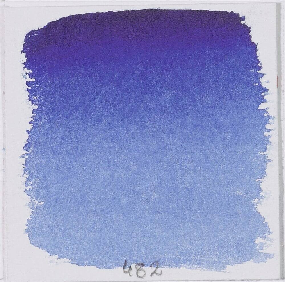 Schmincke Horadam Aquarell Artist Sulu Boya Delft Blue 1/2 Tab.