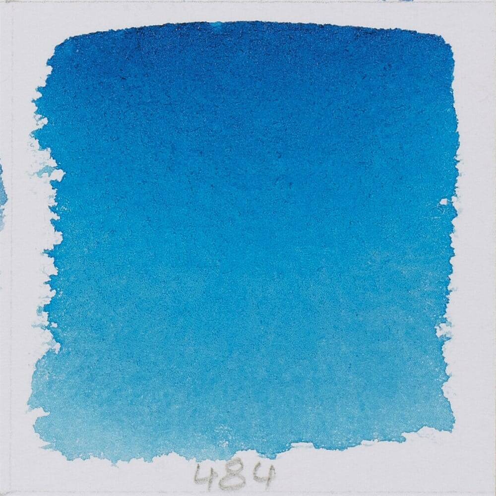 Schmincke Horadam Aquarell Artist Sulu Boya Phthalo Blue 1/2 Tab.