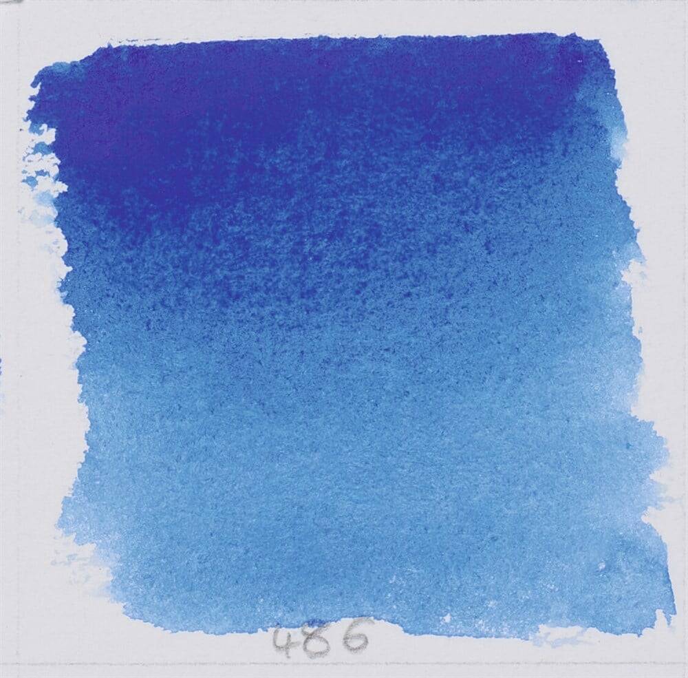 Schmincke Horadam Aquarell Artist Sulu Boya Cobalt Blue Hue 1/2 Tab.