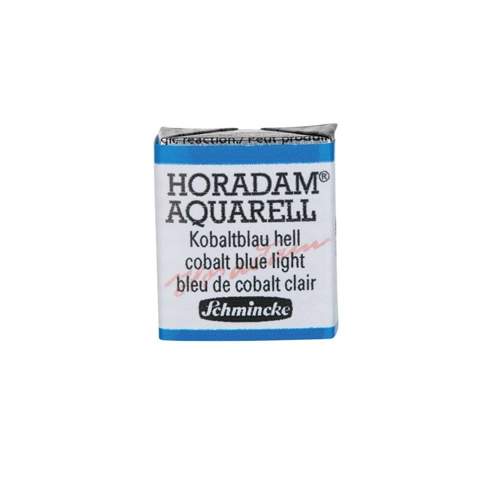 Schmincke Horadam Aquarell Artist Sulu Boya Cobalt Blue Light 1/2 Tab.