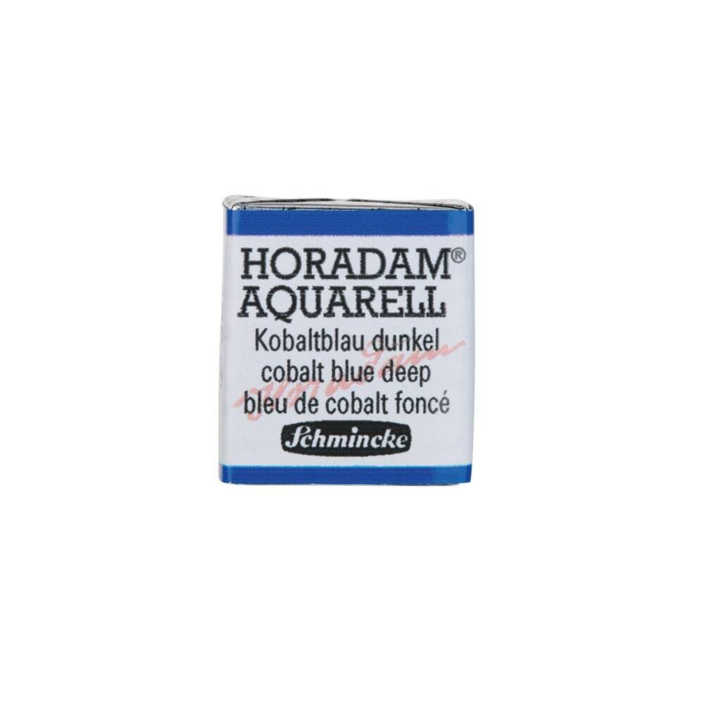 Schmincke Horadam Aquarell Artist Sulu Boya Cobalt Blue Deep 1/2 Tab.