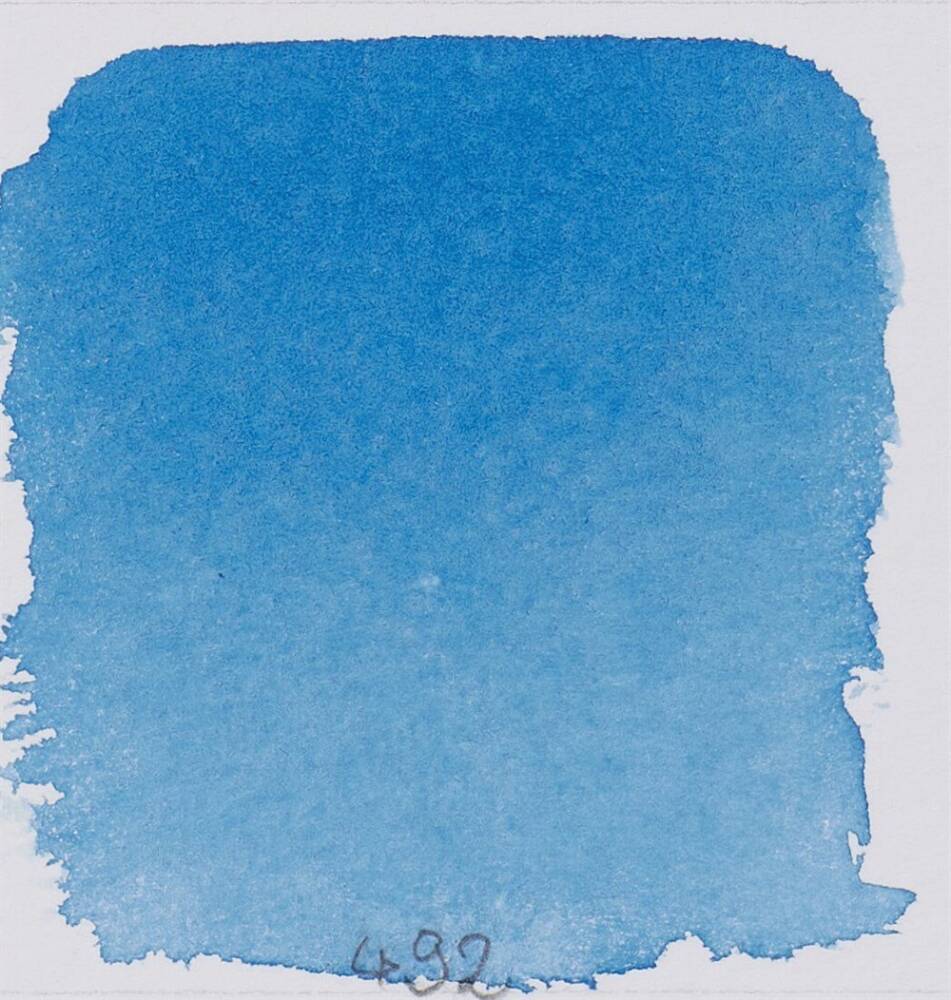 Schmincke Horadam Aquarell Artist Sulu Boya Prussian Blue 1/2 Tab.