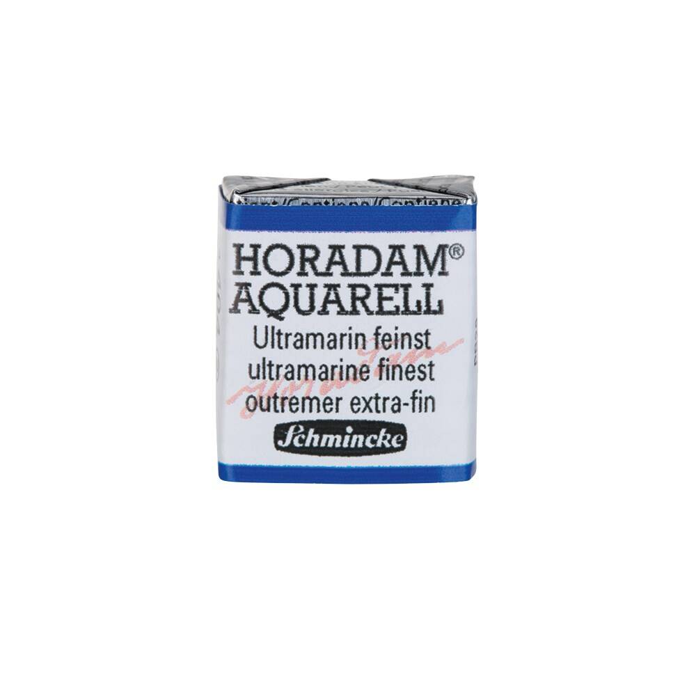 Schmincke Horadam Aquarell Artist Sulu Boya Ultramarine Finest 1/2 Tab.