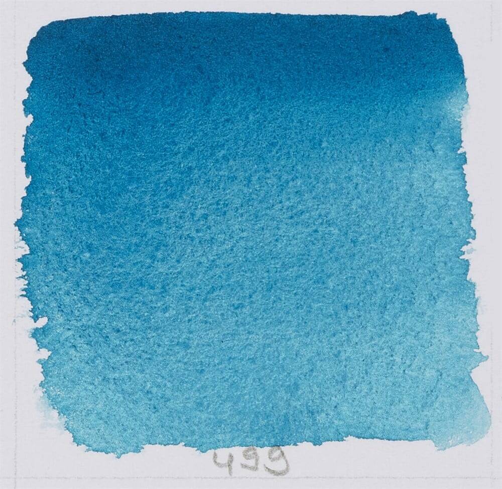Schmincke Horadam Aquarell Artist Sulu Boya Cobalt Cerulean 1/2 Tab.