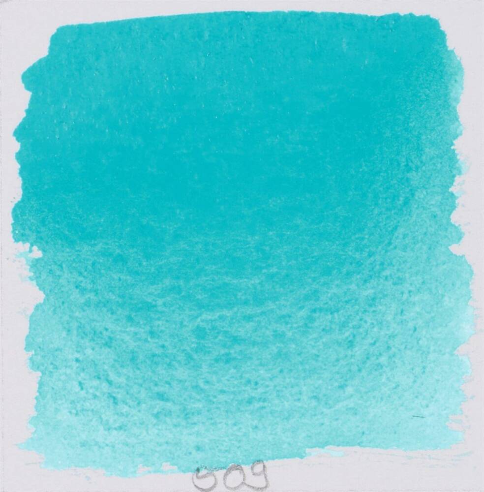 Schmincke Horadam Aquarell Artist Sulu Boya Cobalt Turquoise 1/2 Tab.