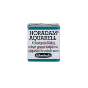 Schmincke Horadam Aquarell Artist Sulu Boya Cobalt Green Turquoise 1/2 Tab.