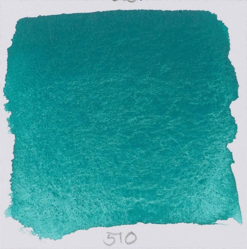 Schmincke Horadam Aquarell Artist Sulu Boya Cobalt Green Turquoise 1/2 Tab.