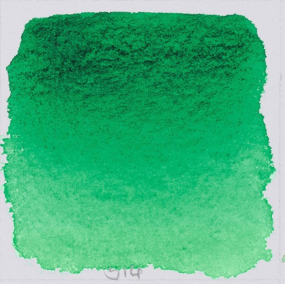 Schmincke Horadam Aquarell Artist Sulu Boya Helio Green 1/2 Tab.