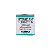 Schmincke Horadam Aquarell Artist Sulu Boya Phthalo Green 1/2 Tab.