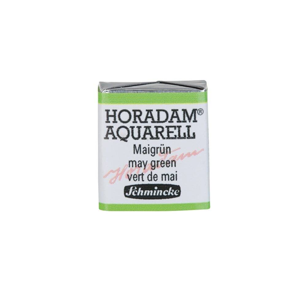 Schmincke Horadam Aquarell Artist Sulu Boya May Green 1/2 Tab.
