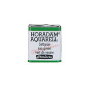 Schmincke Horadam Aquarell Artist Sulu Boya Sap Green 1/2 Tab.