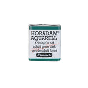 Schmincke Horadam Aquarell Artist Sulu Boya Cobalt Green Dark 1/2 Tab.