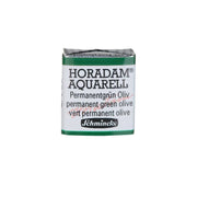 Schmincke Horadam Aquarell Artist Sulu Boya Permanent Green Olive 1/2 Tab.