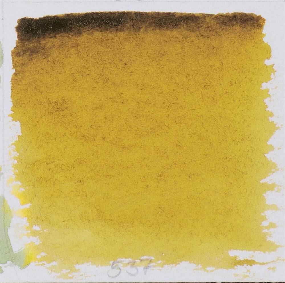 Schmincke Horadam Aquarell Artist Sulu Boya Transparent Green Gold 1/2 Tab.